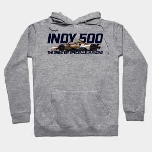 Indy Greatest Spectacle (blue text) Hoodie